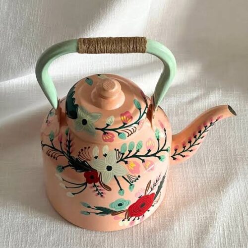 Painted kettle